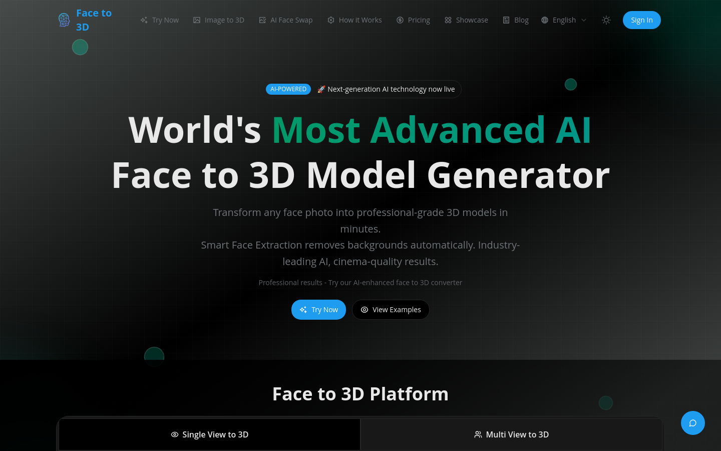 Captured Homepage / Lander