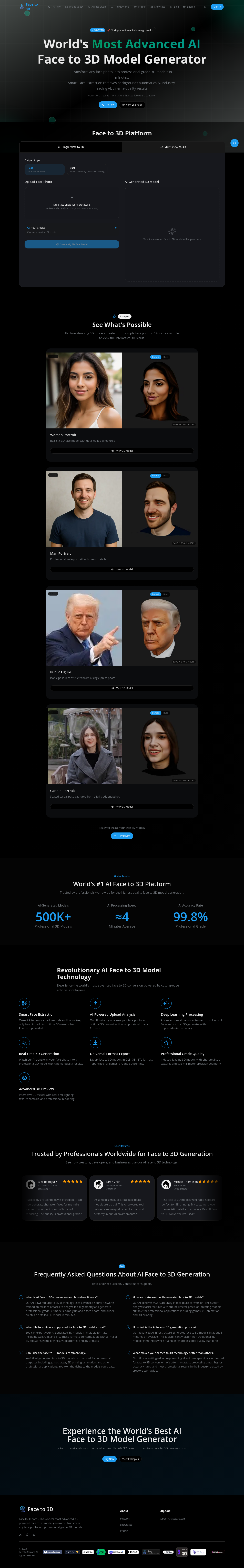 faceto3d.com — 