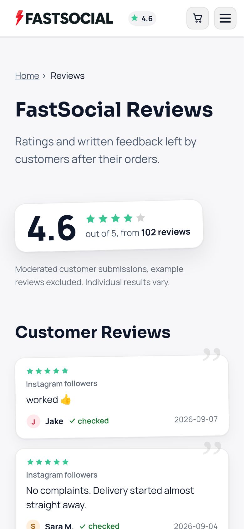Reviews