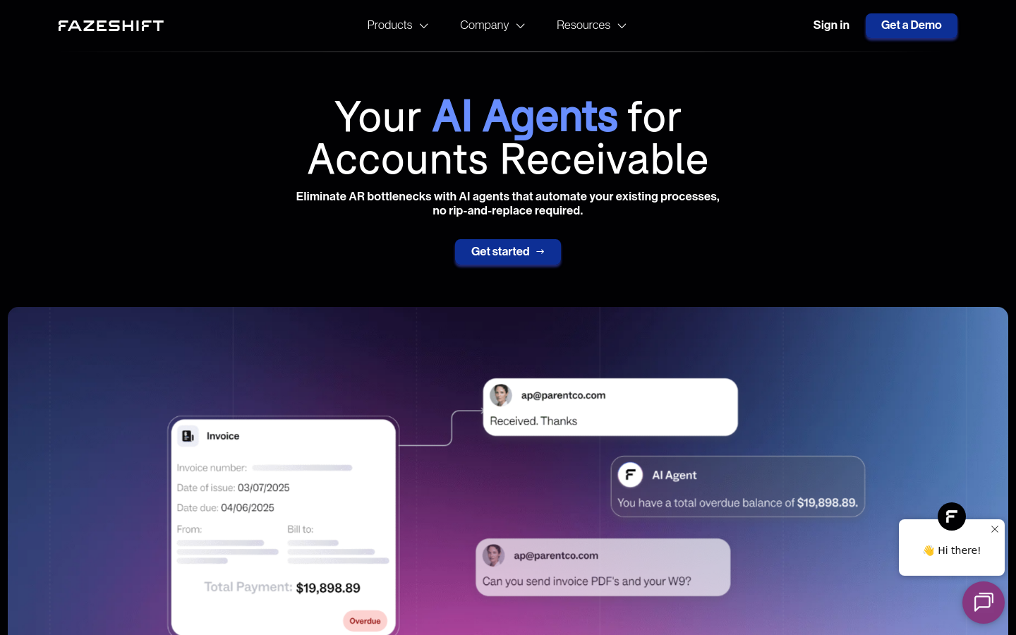 Captured Homepage / Lander