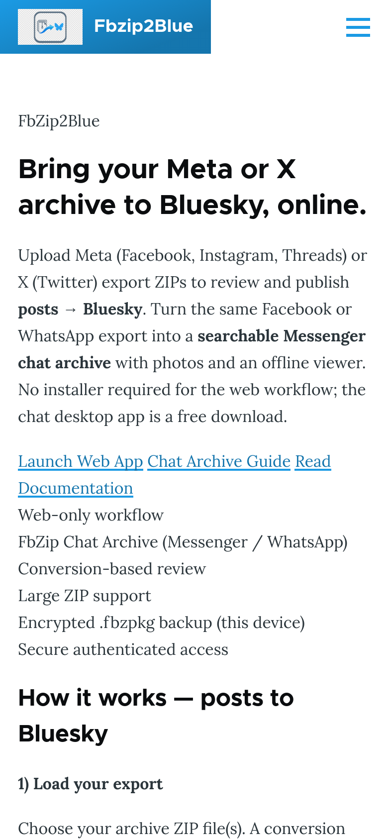 Homepage / Lander