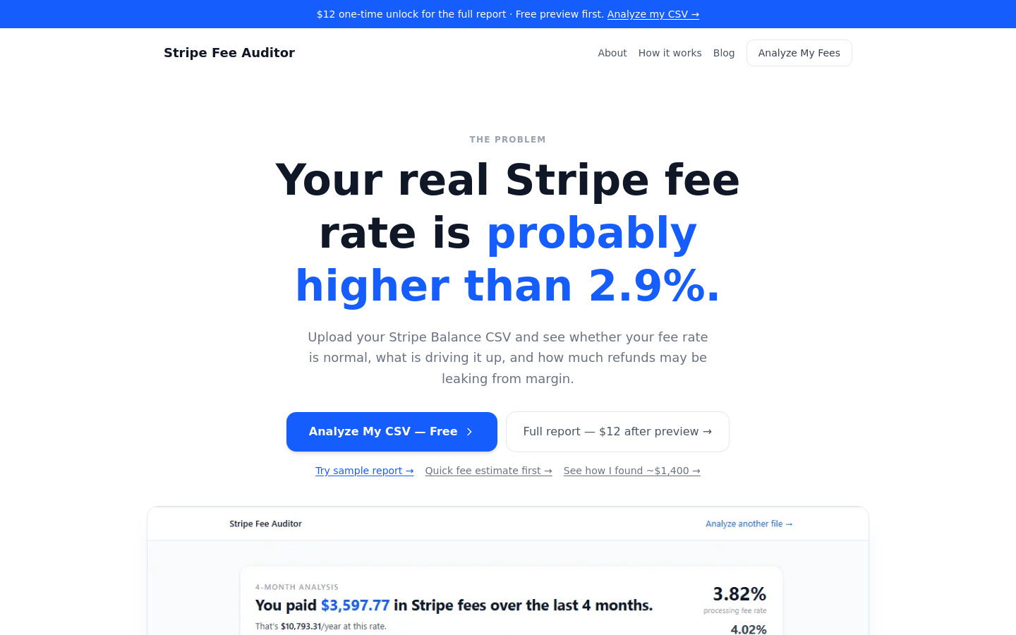 feeauditor.com section