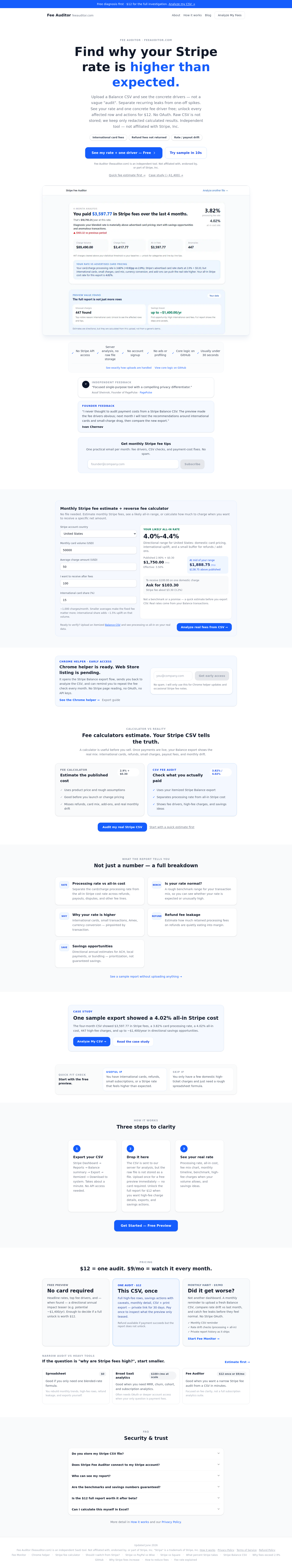 feeauditor.com — 