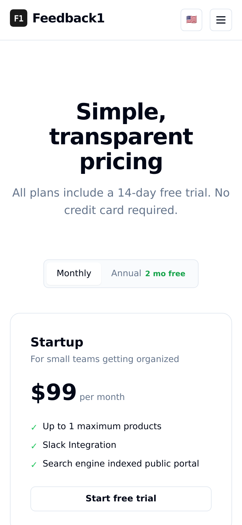 Pricing