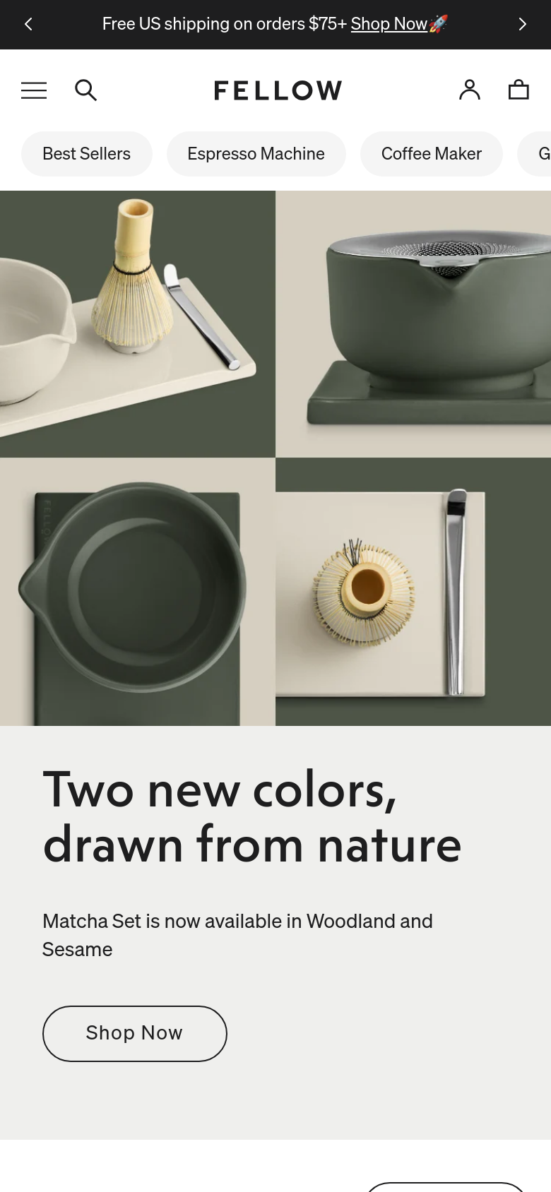 Homepage / Lander