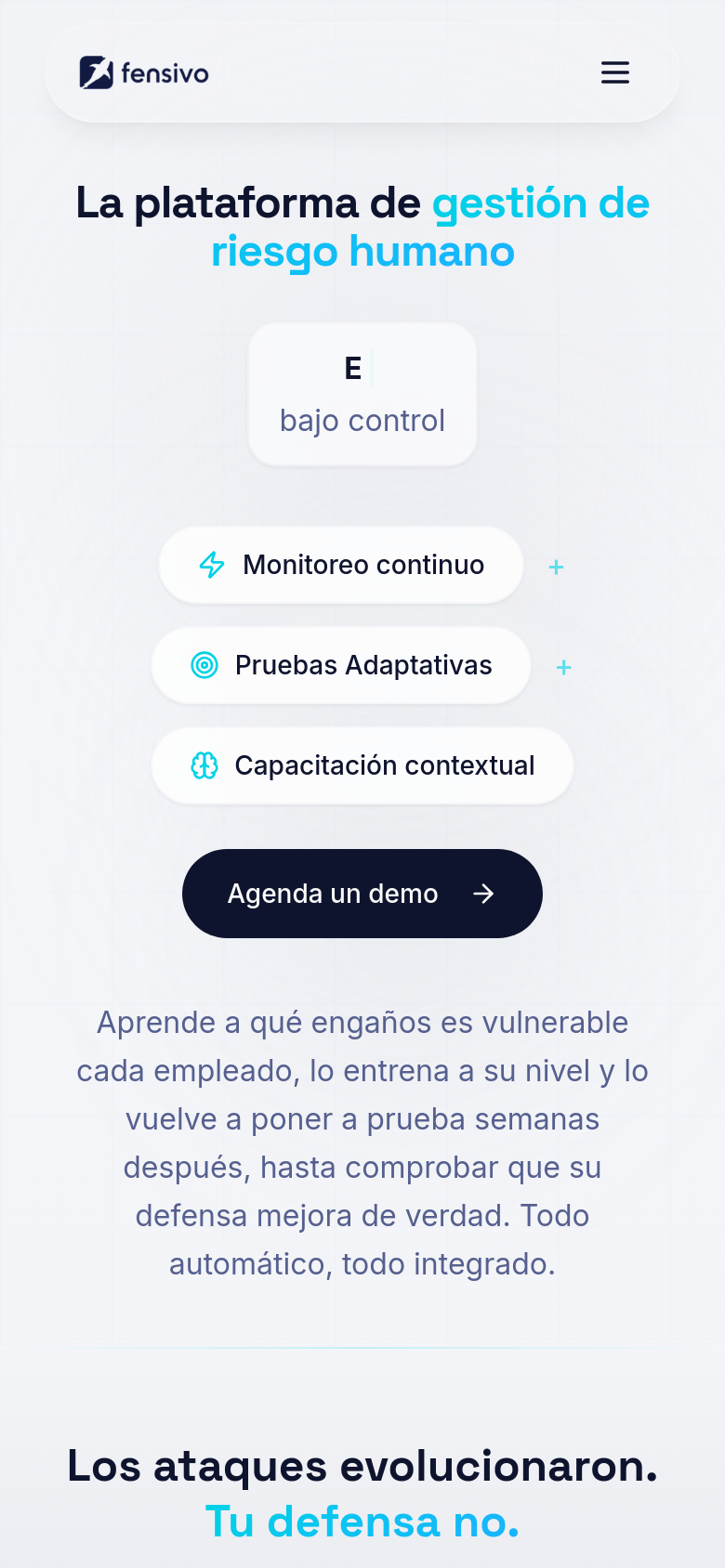 Homepage / Lander