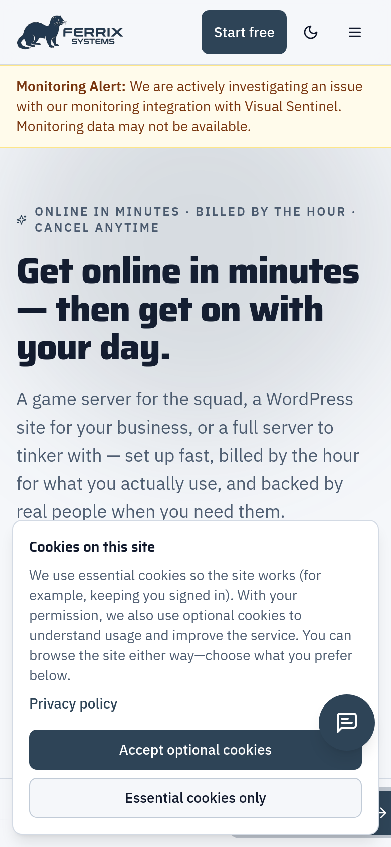 Homepage / Lander