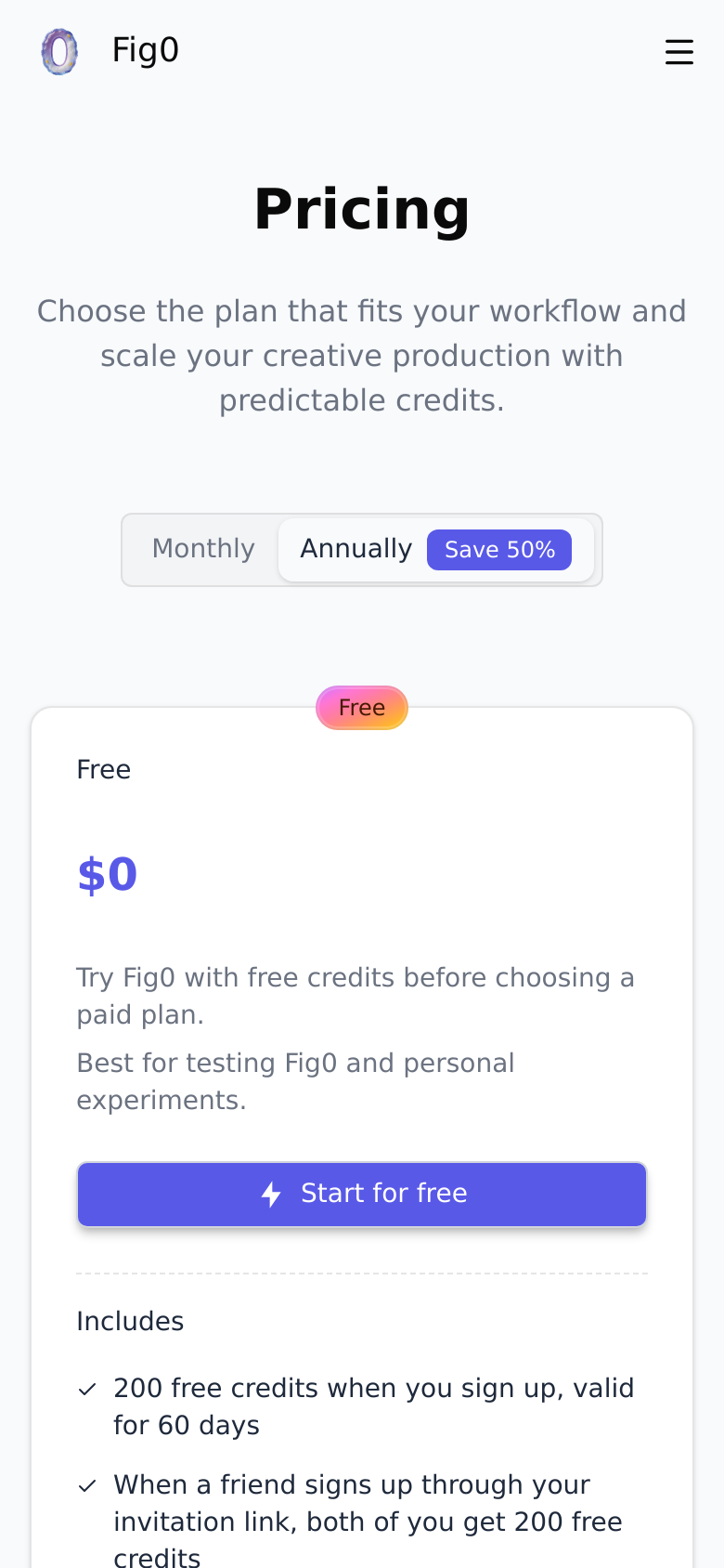 Pricing