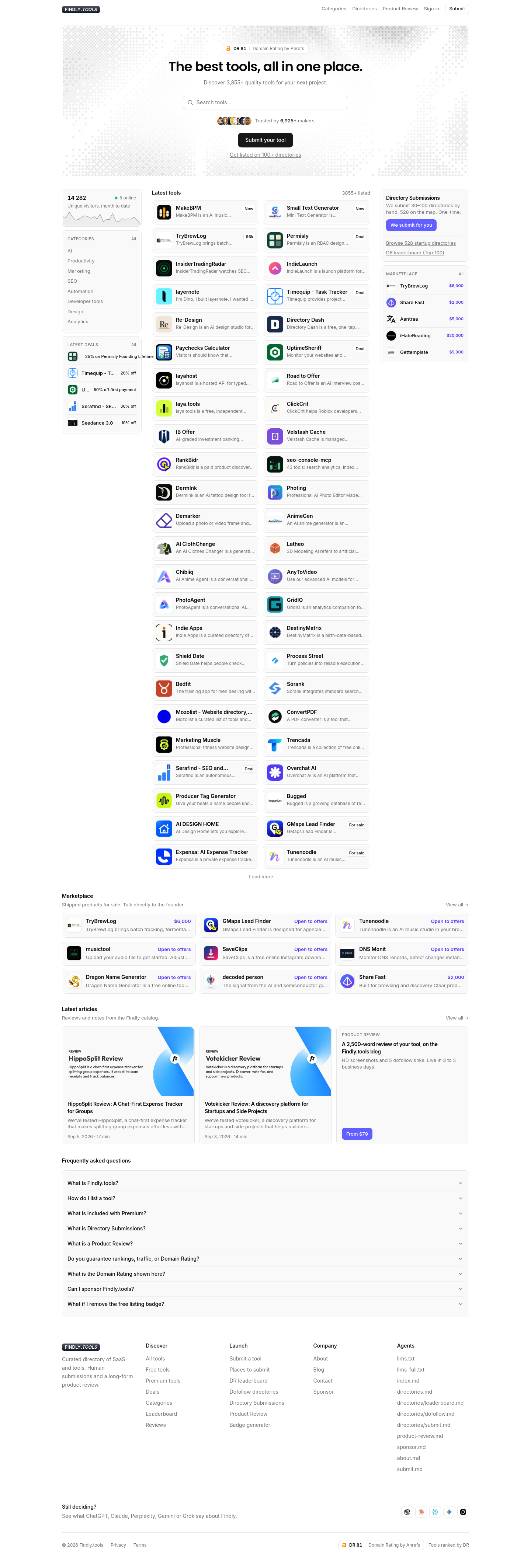 findly.tools — 