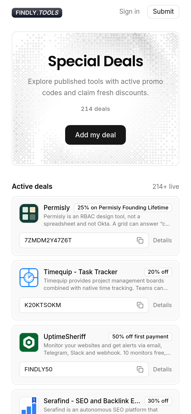 Deals
