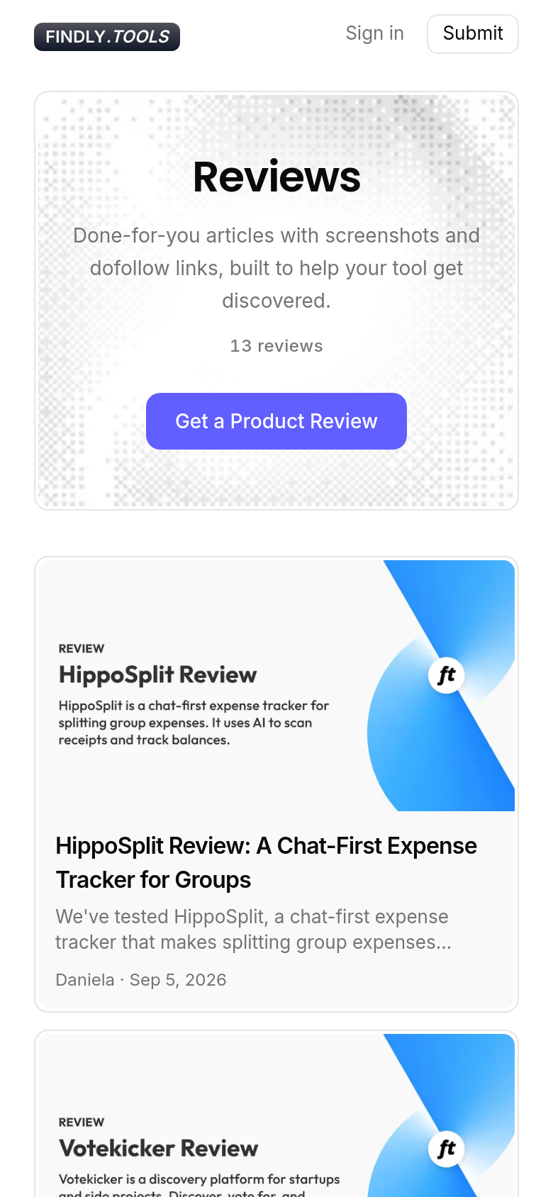 Reviews