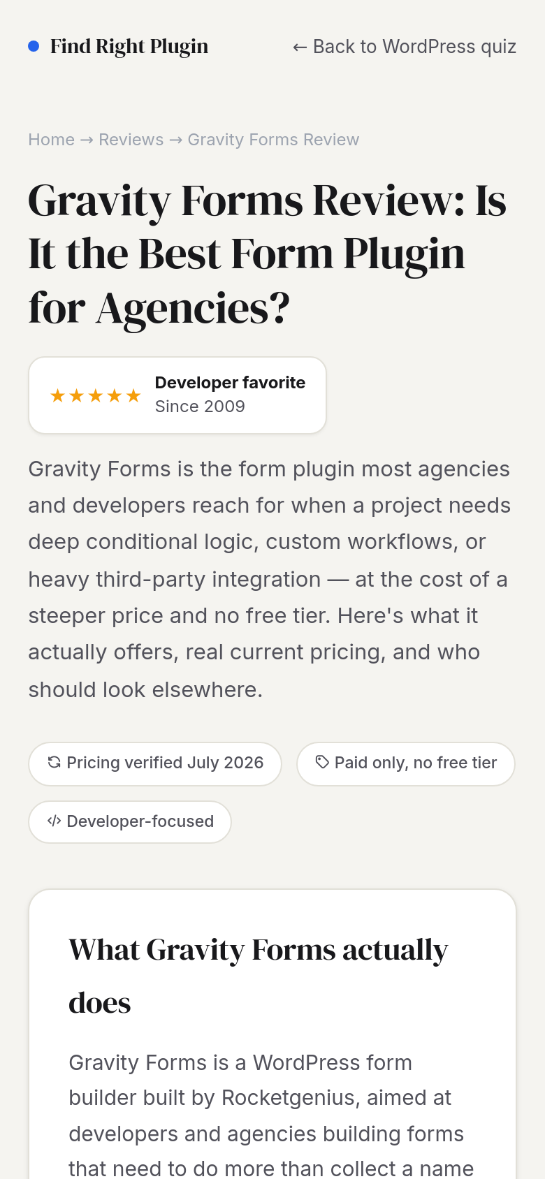 Reviews