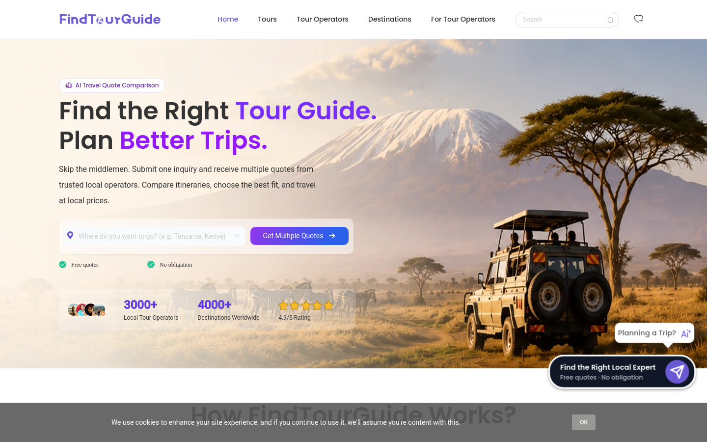 Captured Homepage / Lander