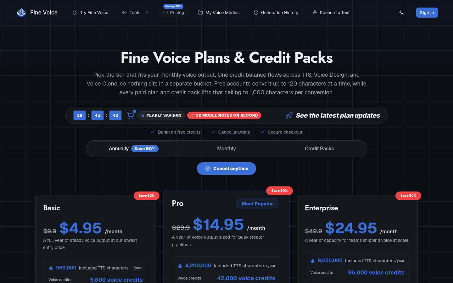 Pricing