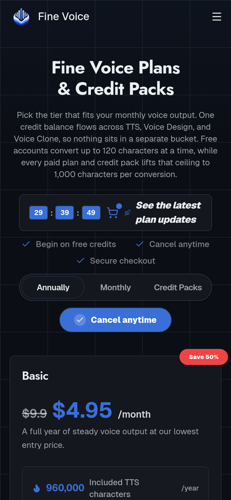Pricing