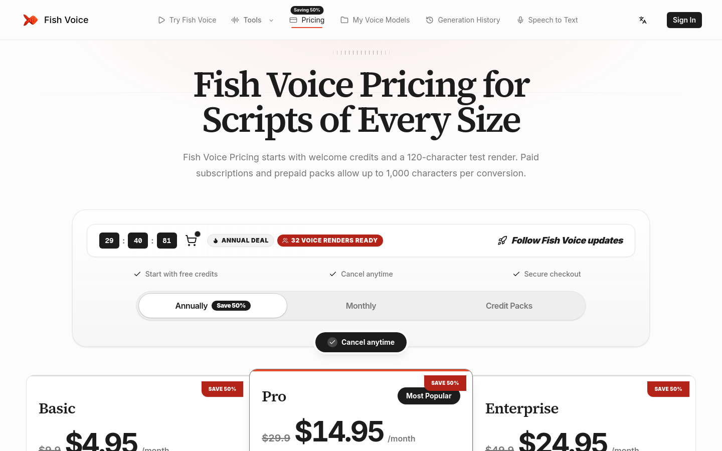 Pricing