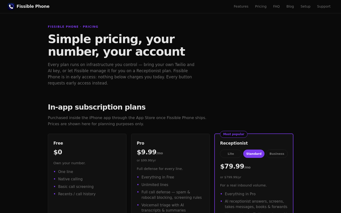 Pricing