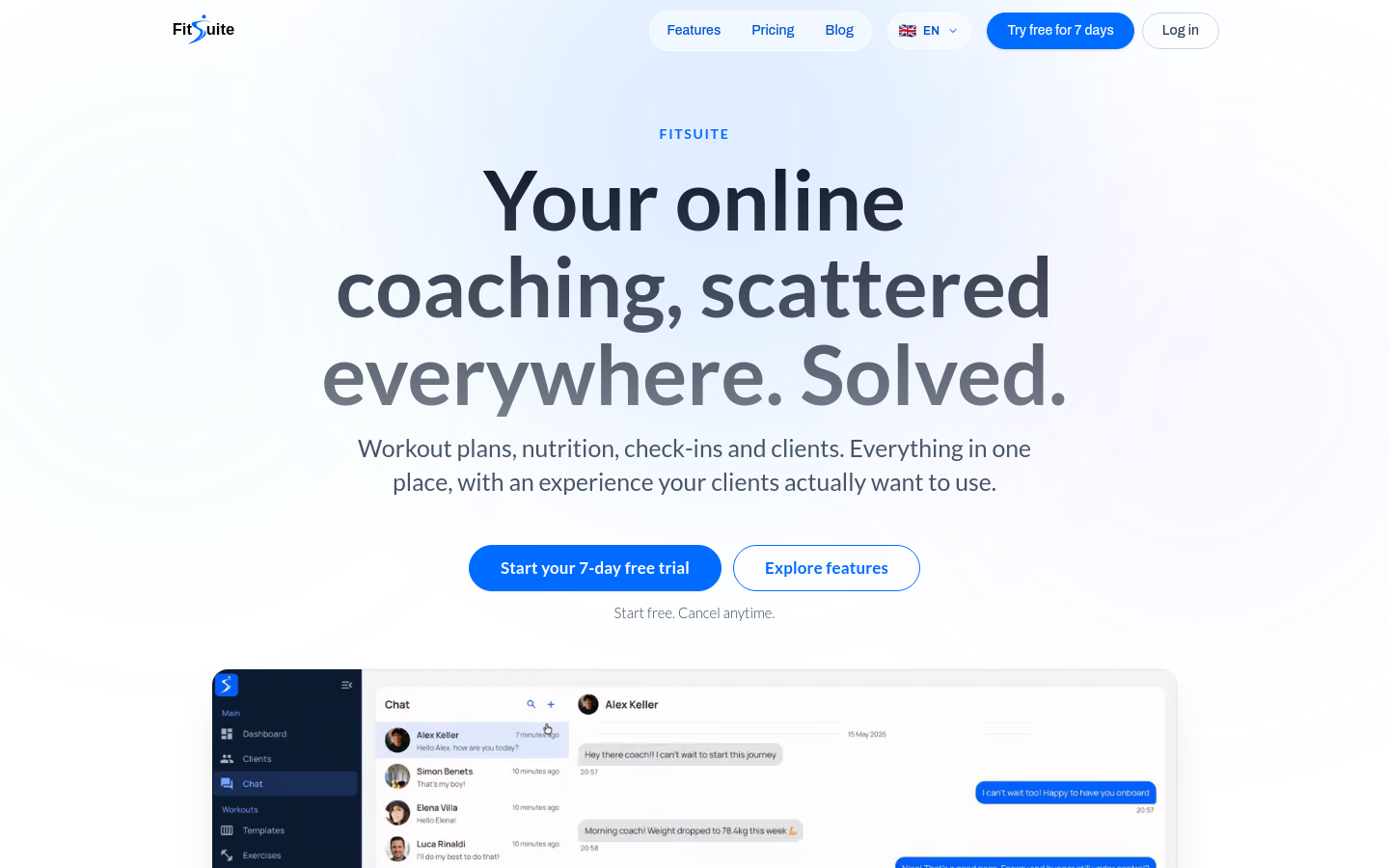 Captured Homepage / Lander