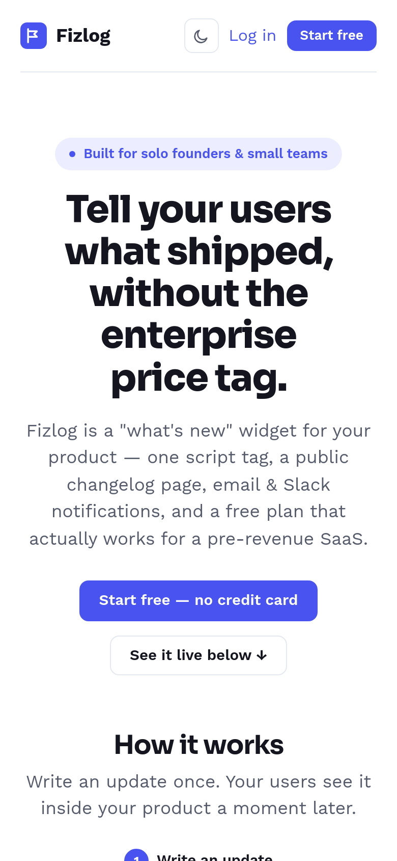 Homepage / Lander