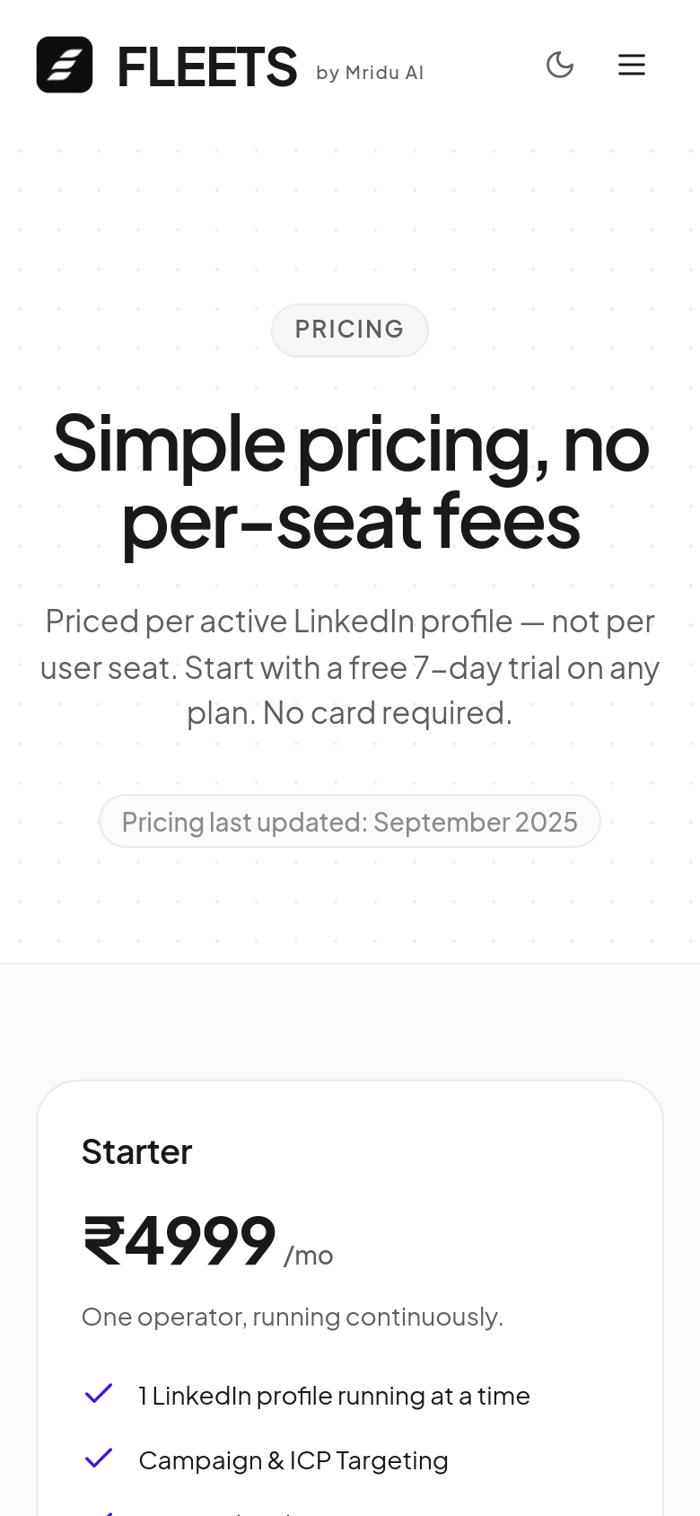 Pricing