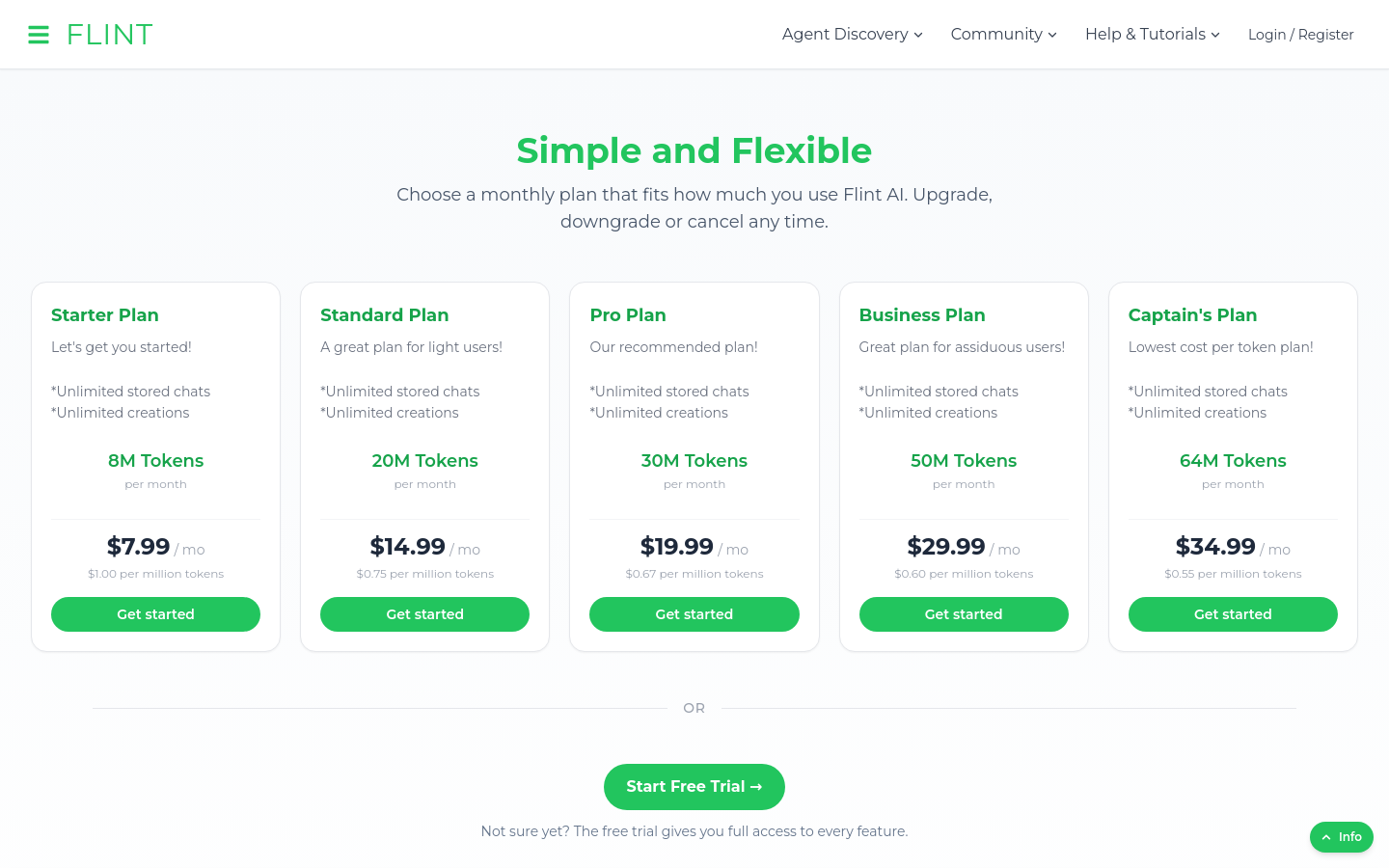 Subscription Plans