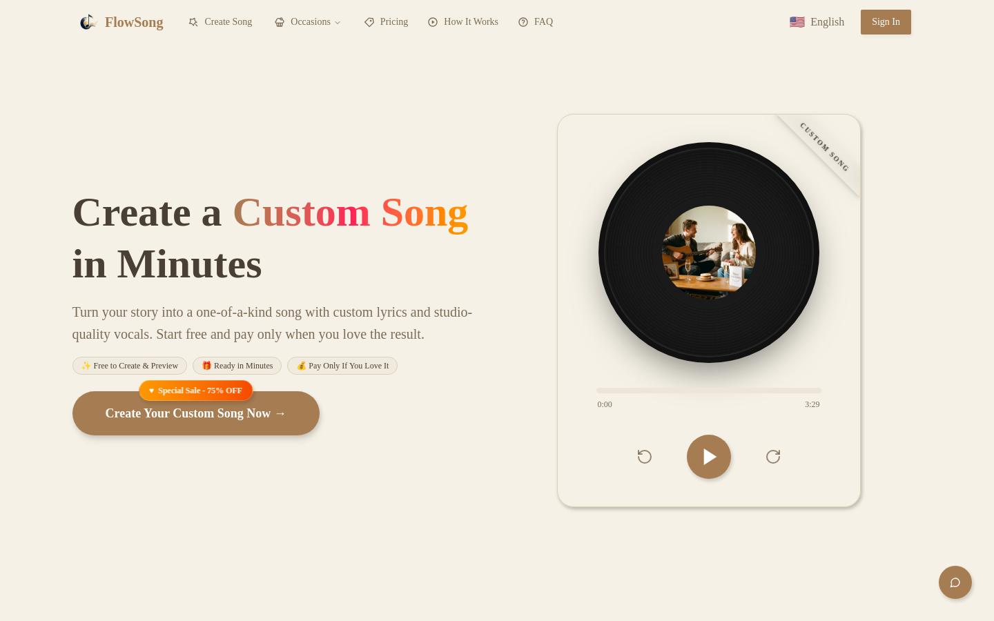 Captured Homepage / Lander