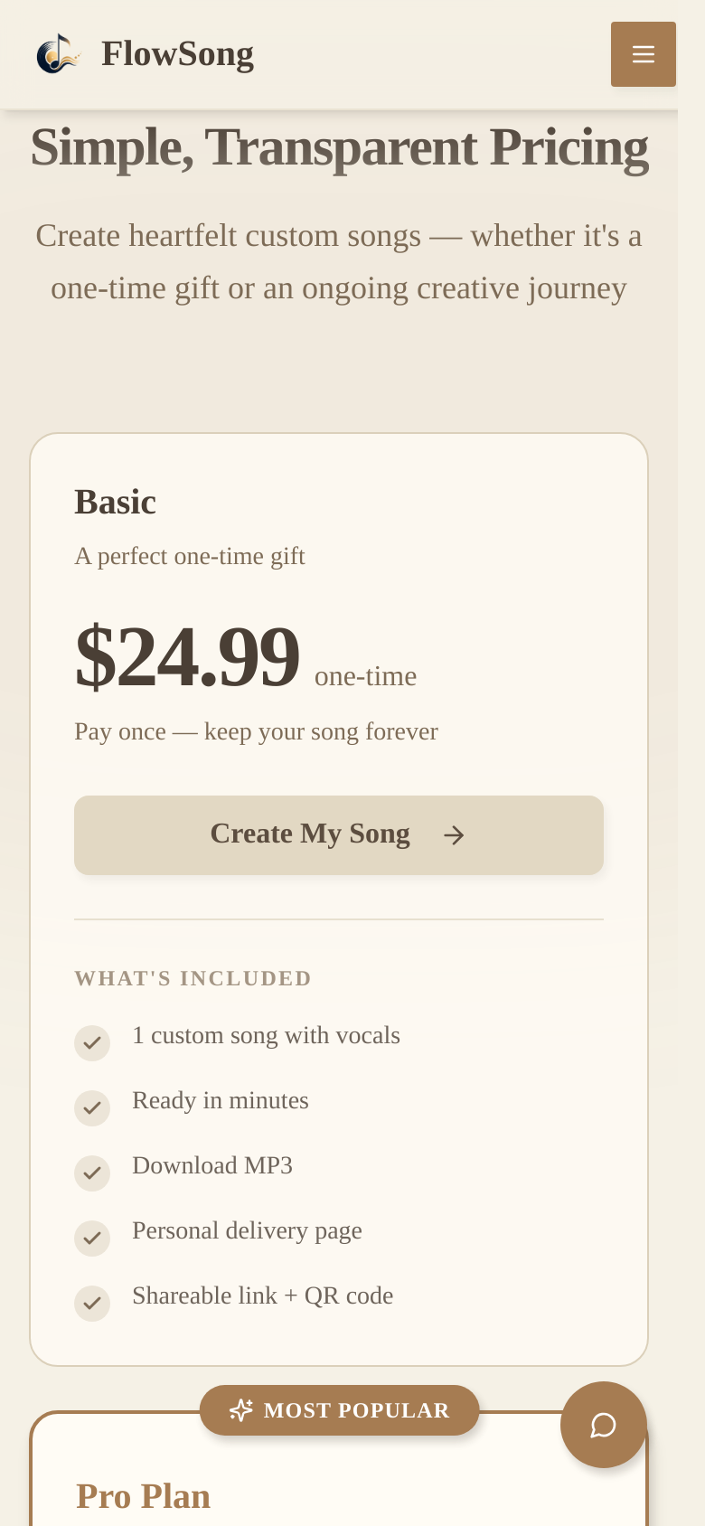 Pricing