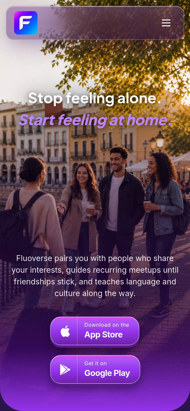 Homepage / Lander