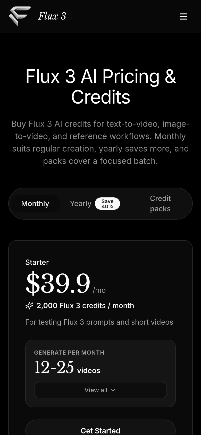 Pricing