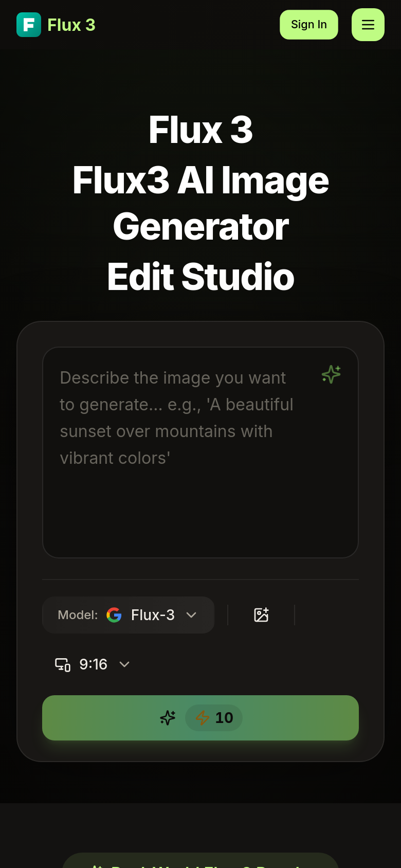 Homepage / Lander