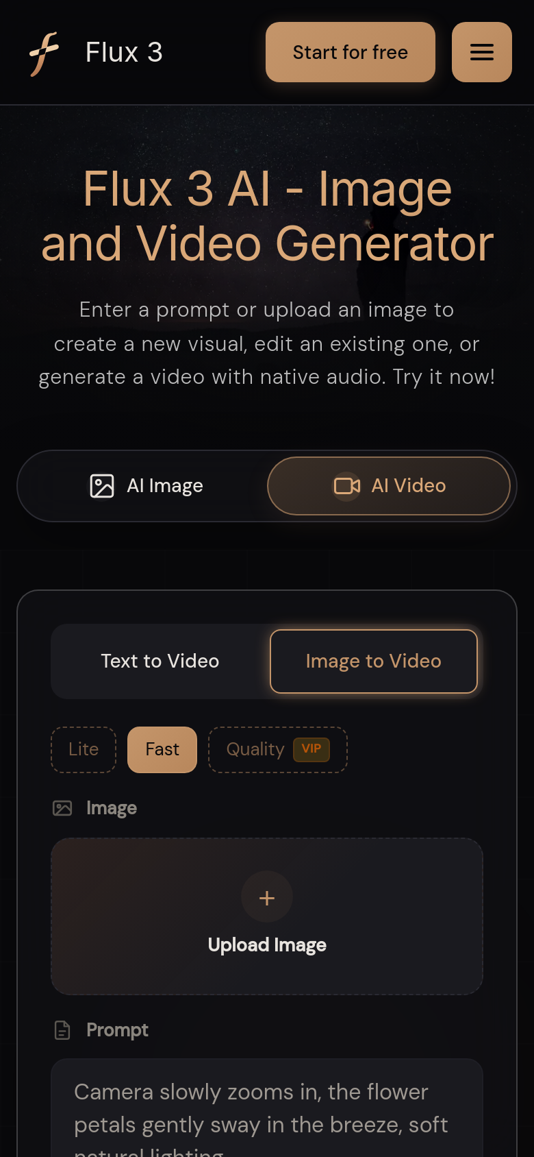 Homepage / Lander