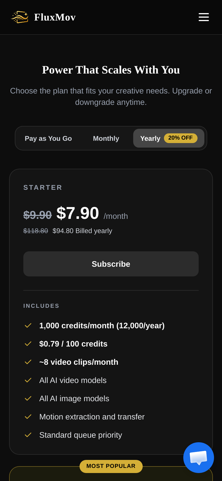 Pricing
