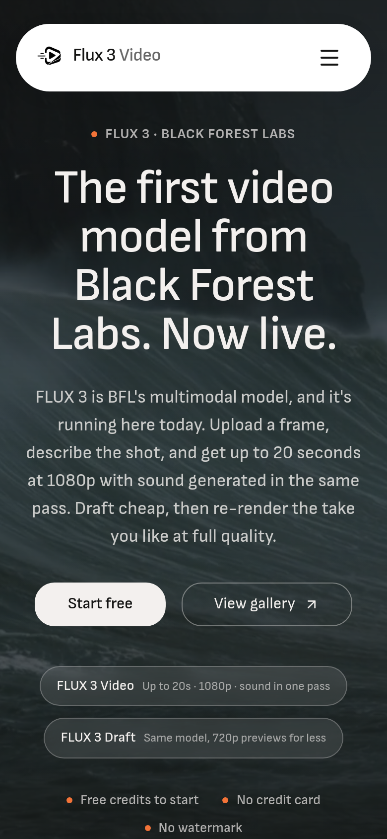 Homepage / Lander