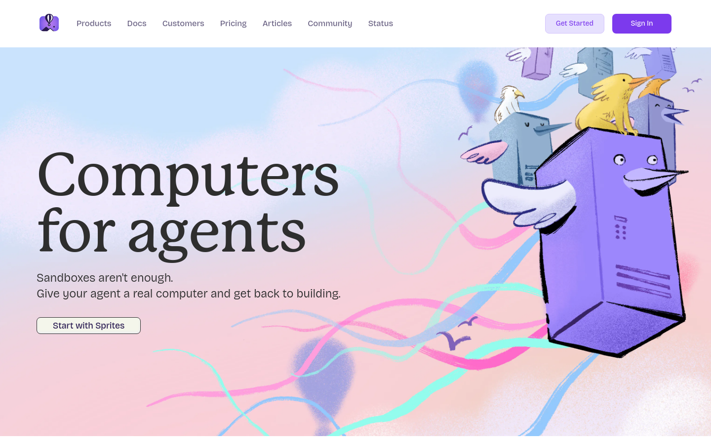 Captured Homepage / Lander