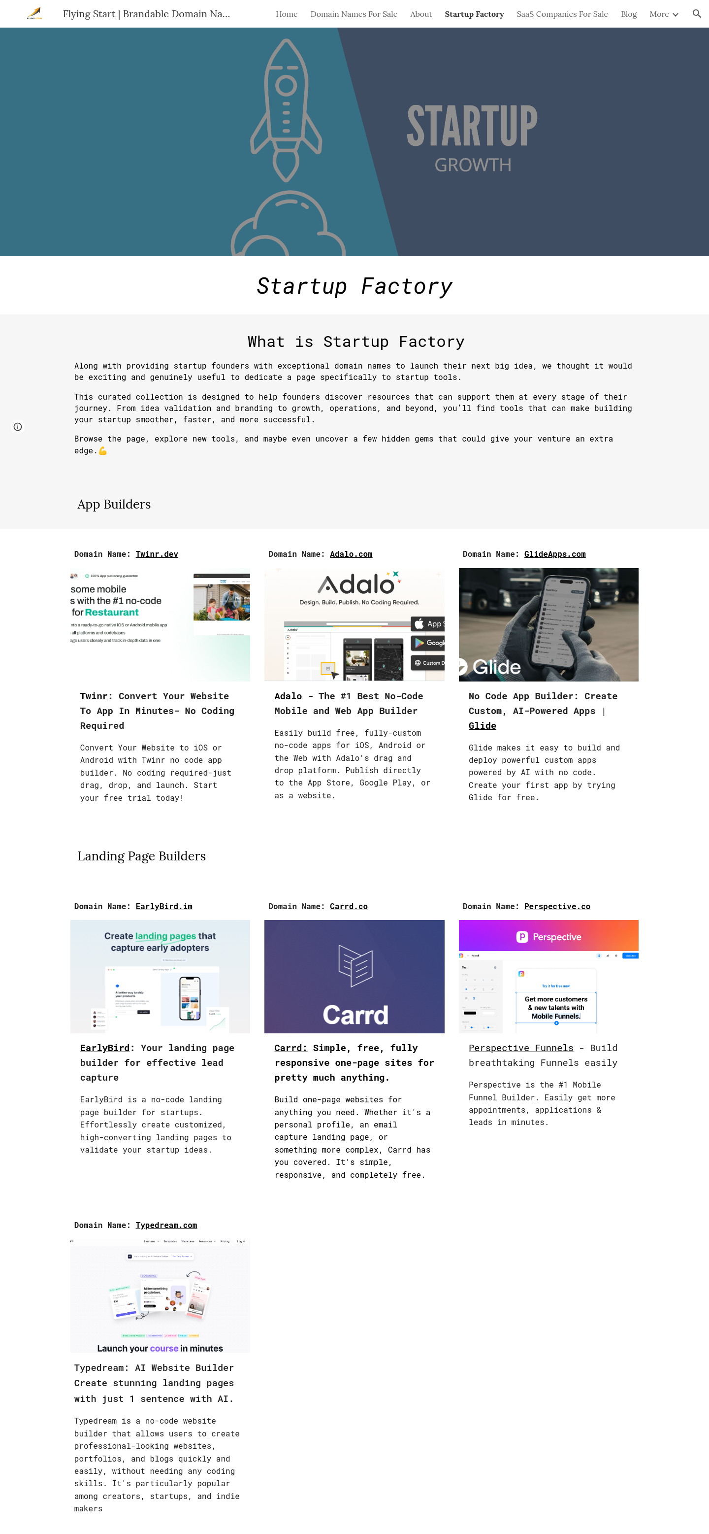 flyingstart.co — 