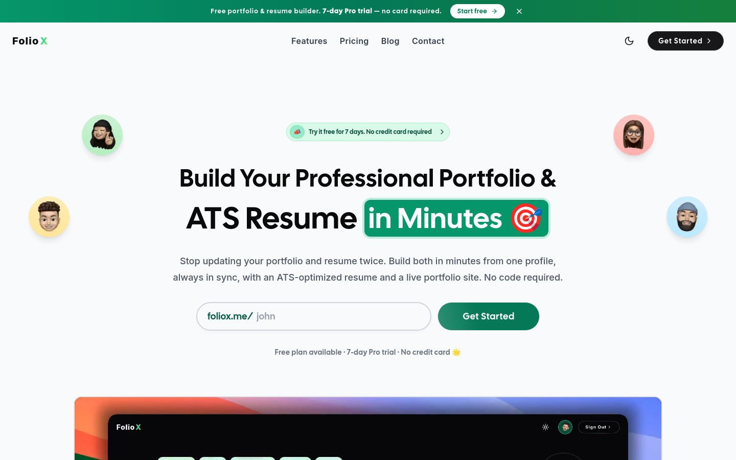 Captured Homepage / Lander