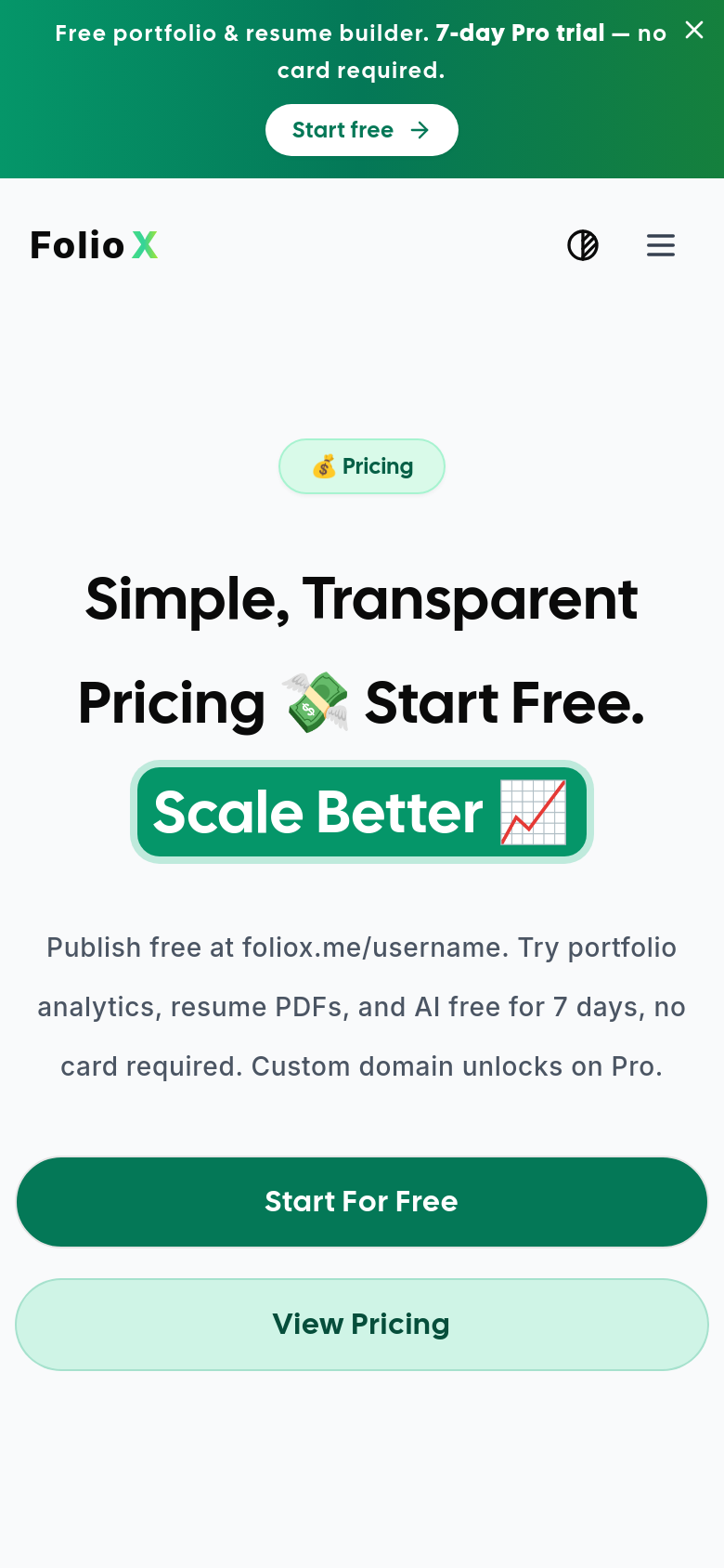 Pricing