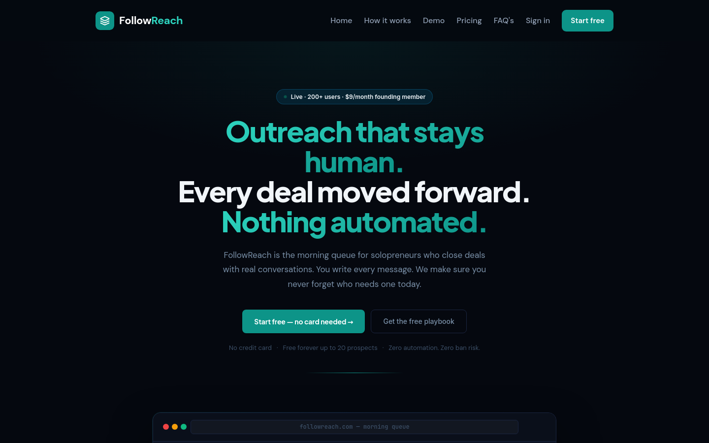 Captured Homepage / Lander