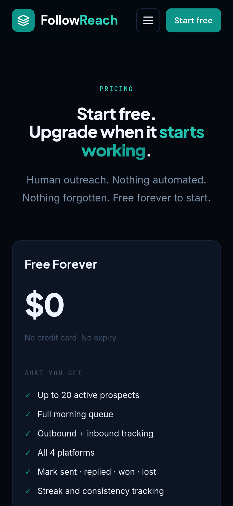 Pricing