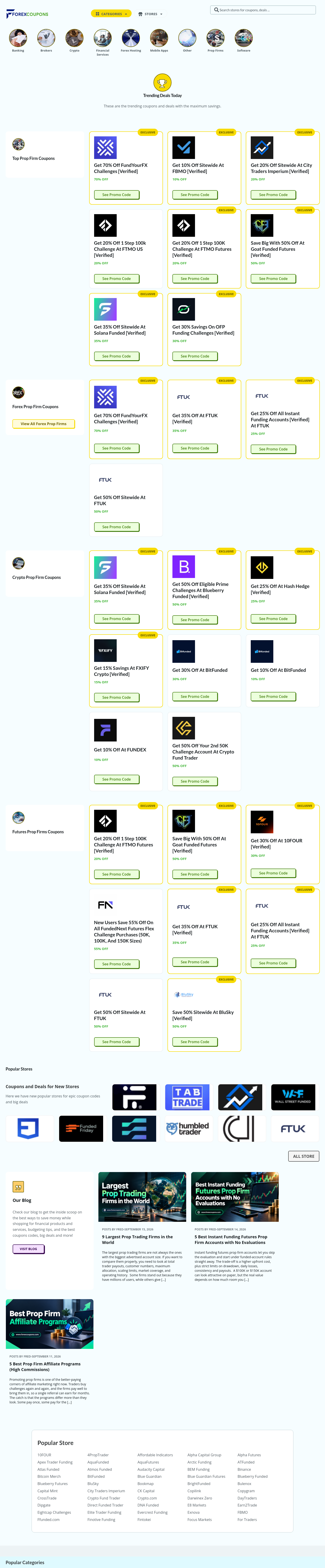 forexcoupons.com — The Trust Wall