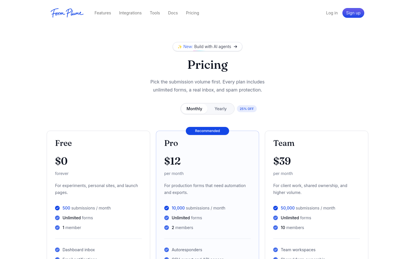 Pricing