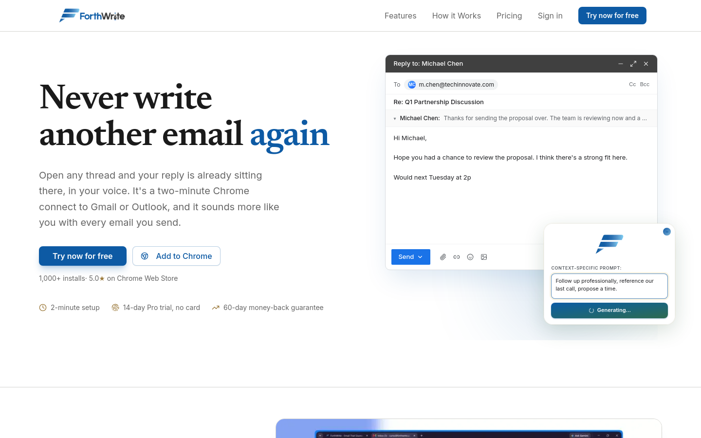 Captured Homepage / Lander