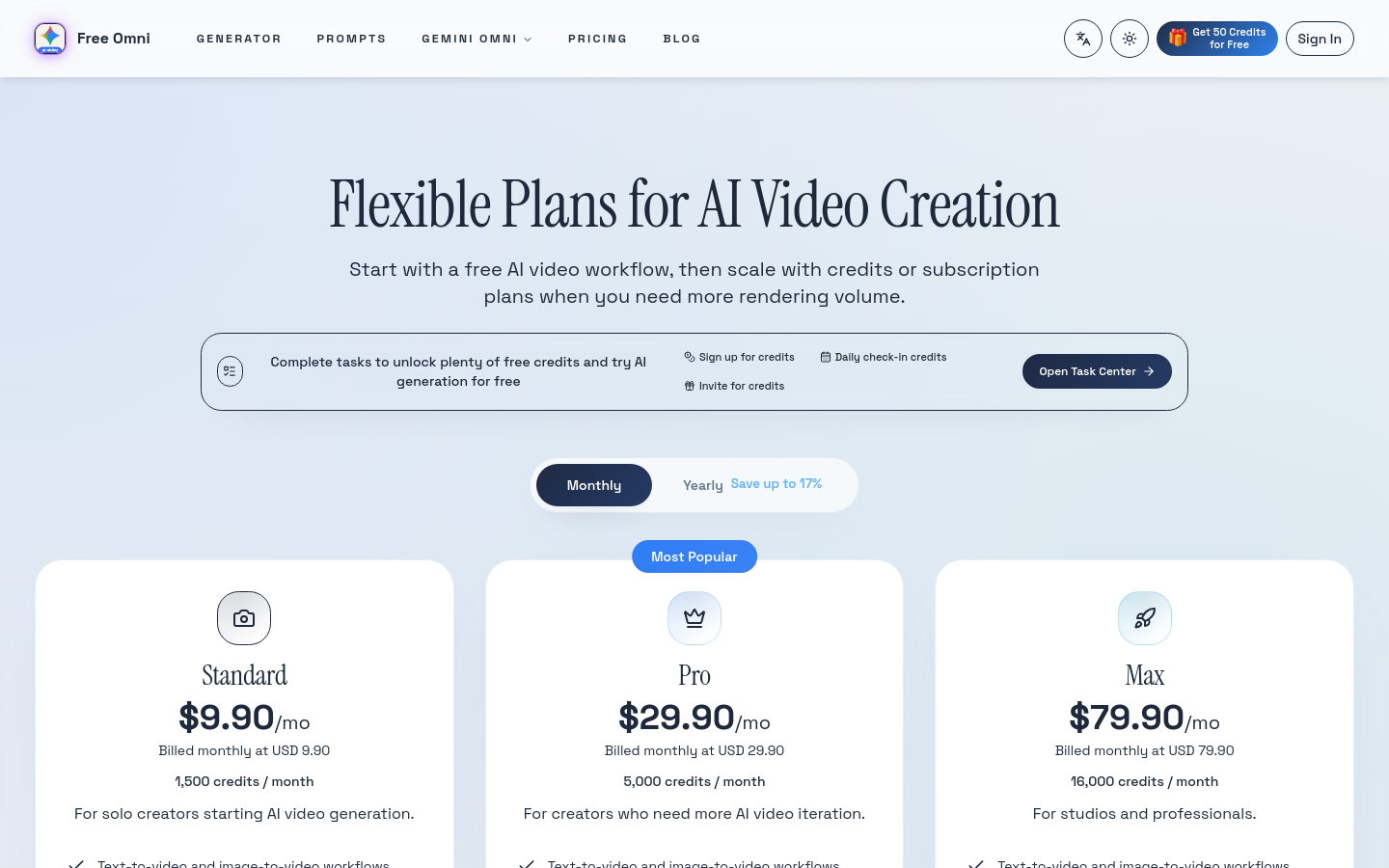 Pricing