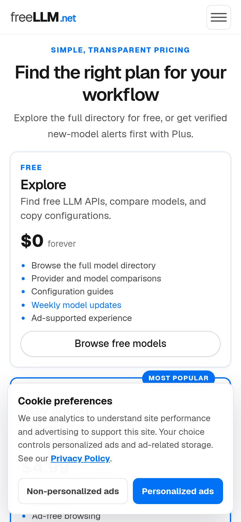 Pricing