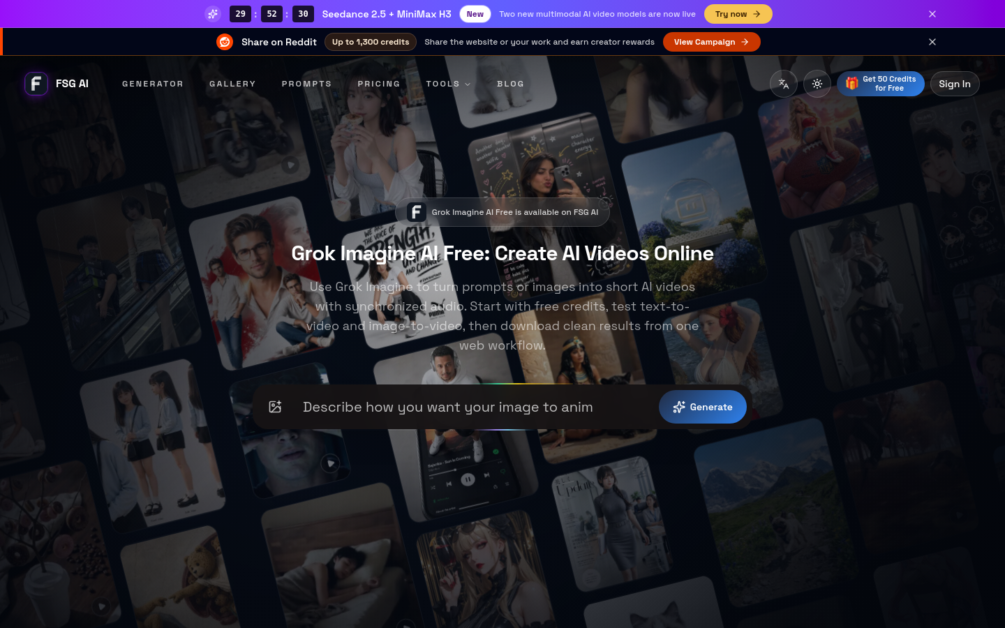 Captured Homepage / Lander