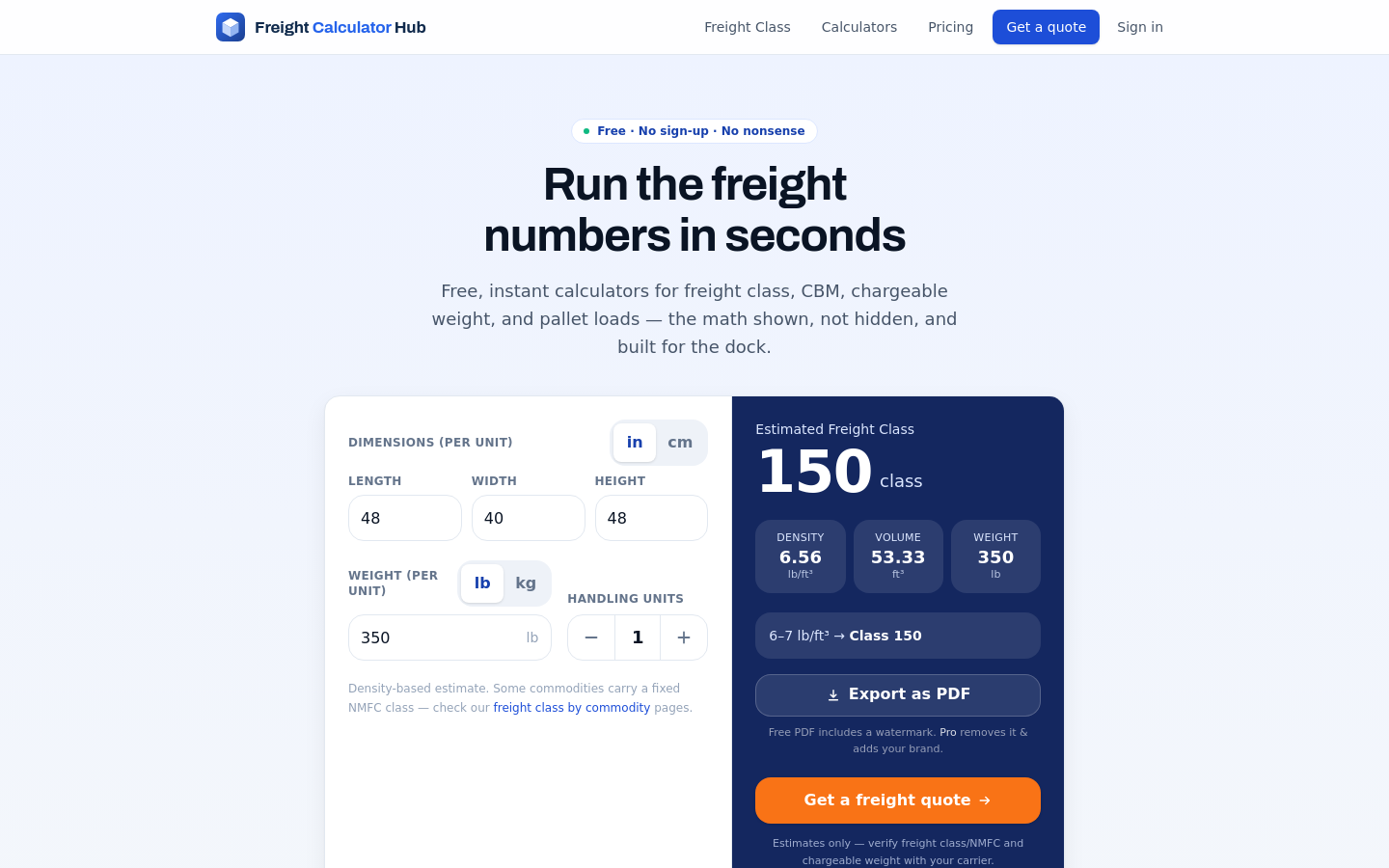 Captured Homepage / Lander