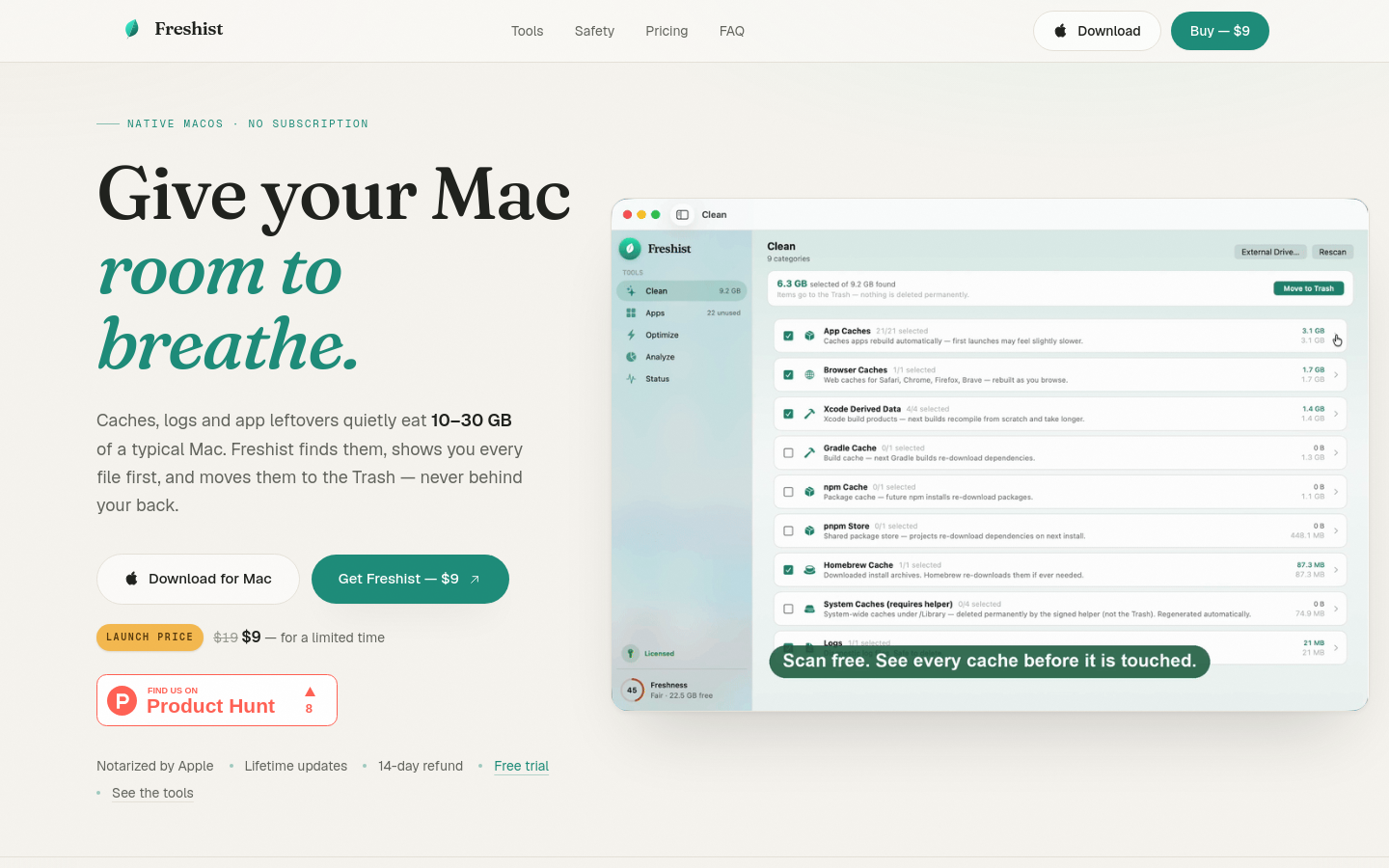 Captured Homepage / Lander