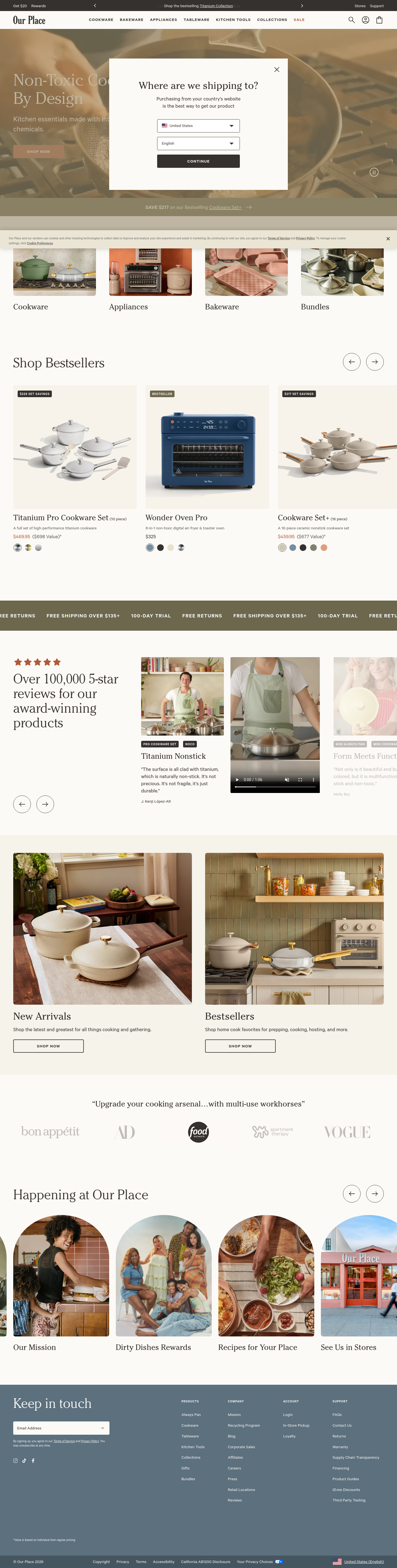 fromourplace.com section