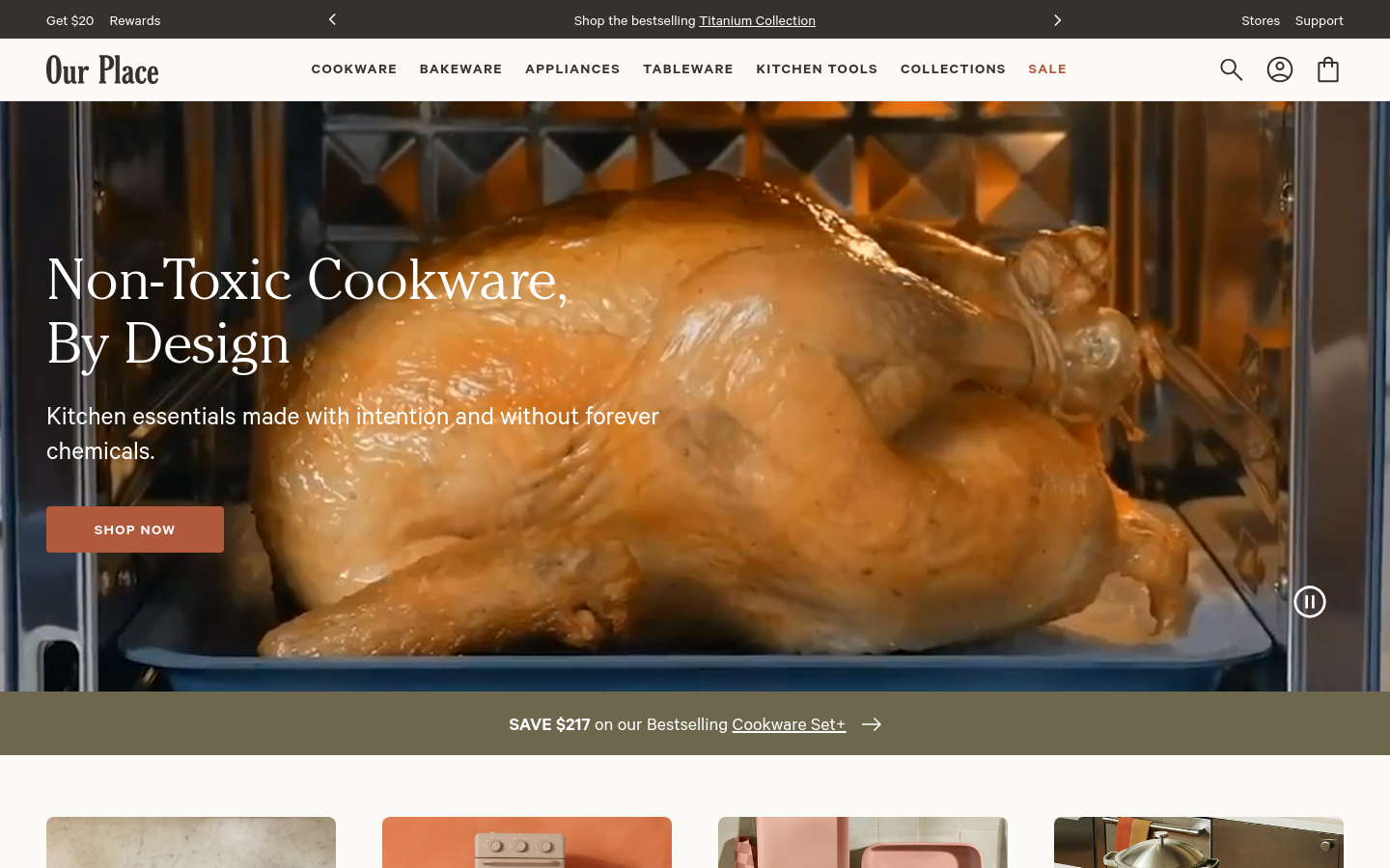 Captured Homepage / Lander