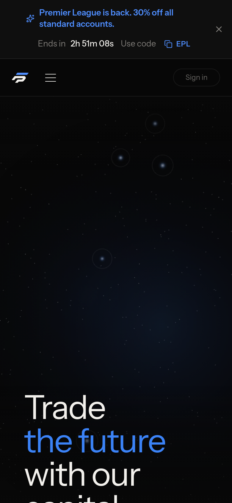 Homepage / Lander
